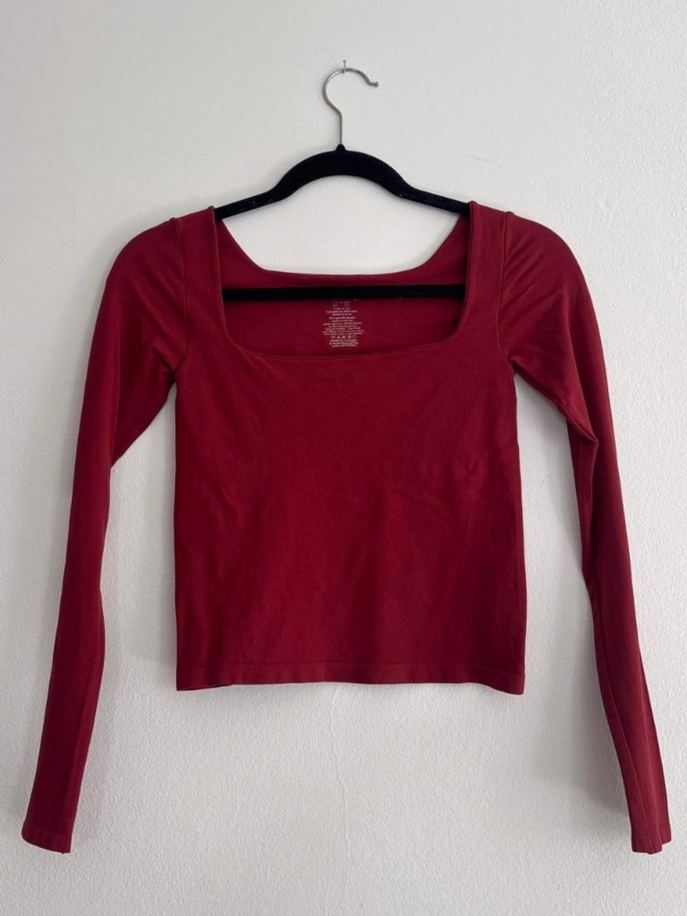 Free People Square Neck Long Sleeve